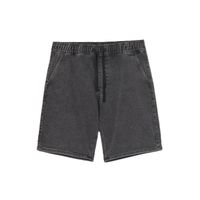 Cropp - Denim kratke hlače z učinkom pranja - črna