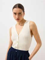 Mohito - Veste - krēmkrāsa