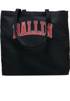 Ballin Oversize Canvas Bag Black