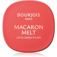 Bourjois Macaron Melt Lip & Cheek Flush róż do policzków 2 w 1 odcień 03 Peach Tatin 5 g