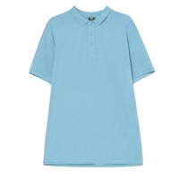 Cropp - Bombažna polo majica basic - modra