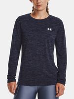 Under Armour Tech LS Crew Twist-NVY Koszulka Niebieski