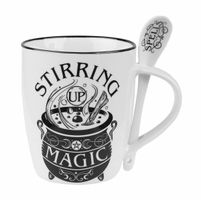 hrnek se lžičkou ALCHEMY GOTHIC - Stirring Up Magic