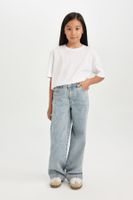 DEFACTO Girl's Wide Leg Pants