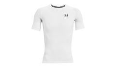 Under Armour HG Armour Comp SS White Pánske - Spodná bielizeň Under Armour - Biela - 1361518-100-XXL - Size: XXL