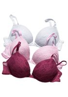 PETITE FLEUR Grudnjak  ljubičasto crvena / roza / bijela