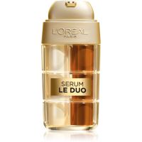L’Oréal Paris Age Perfect Le Duo Serum Divfāžu atjaunojošs serums ar izgaismojošu un nogludinošu efektu 15 ml