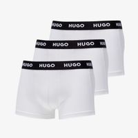 Hugo Boss Logo-Waistband Trunks 3-Pack White L