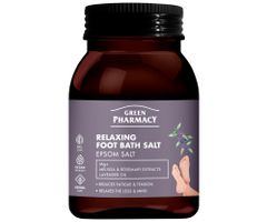 Relaxačná kúpeľová soľ na nohy Green Pharmacy Relaxing Foot Bath Salt - 400 g