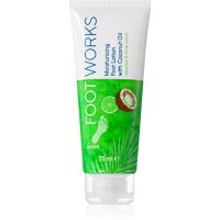 Avon Foot Works Coconut Oil feutigkeitsspendende Milch für Füssen 75 ml