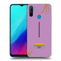 Silikónový čierny obal pre Realme C3 - COONDA růžovka