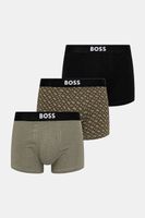 BOSS boxerky pánske bavlnené Trunk 3P BOSS ONE D 3-pack