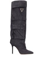 105mm Sienna Denim Tall Boots