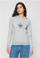 Women's Moth Hoody grey sweatshirt