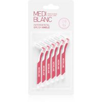 MEDIBLANC Interdental Pick-brush Angle međuzubna četkica 6 kom 0,4 mm Pink 6 kom