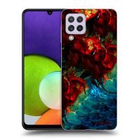 Silikónový čierny obal pre Samsung Galaxy A22 A225F 4G - Universe