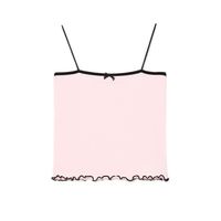 Cropp - Kratek top - pastelno roza