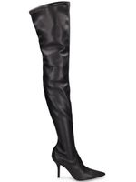 95mm Mama Faux Leather Boots