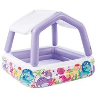 Intex 57470 Bazén Oceán se střechou 157x157cm fialový