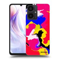 Silikónový čierny obal pre Xiaomi Redmi 13C 5G - Watercolor