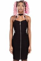 Damska sukienka KILLSTAR - Man Zjadacz - BLACK XXL