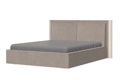 Manželská posteľ celočalúnená 160x200cm renfri - šedá