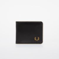 FRED PERRY Coated Polyester Billfold Wall Black/ Ecru Universal