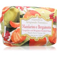 Saponificio Artigianale Fiorentino Tangerine and Bergamot Perfumed Soap натуральне тверде мило 200 гр