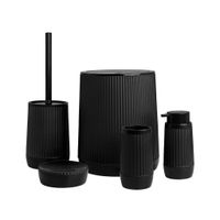 Novel SADA KOUPELNOVÝCH DOPLŇKŮ antracitová