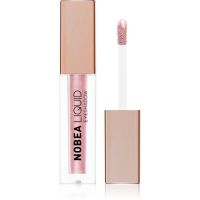 NOBEA Metal Liquid Eyeshadow tekoče senčilo za oči odtenek Rosegold #E02 4 ml