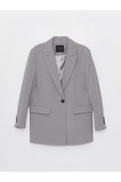 LC Waikiki Plain Long Sleeve Women's Blazer Jacket