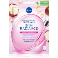 NIVEA Skin Radiance озаряваща платнена маска 1 бр.