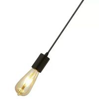 Závěsné stropní svítidlo Searchlight / 60 W / Ø 9,8 cm / IP20 / černá