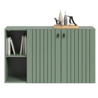 MID.YOU SKRINKA NA TOPÁNKY, sivozelená, 106/63/37 cm