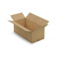 10 x Kartonová krabice 780x380x270mm, hnědá, klopová,pětivrstvá vlnitá lepenka (5VVL) | RAJA