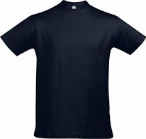 Sol's Pánské bavlněné tričko Imperial vysoká gramáž Barva: modrá námořní, Velikost: 4XL L190
