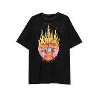 Cropp - Črna majica s potiskom Metallica - črna