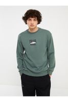 LC Waikiki Lw - Crew Neck Long Sleeve Printed Men's Sweatshirt