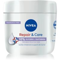 NIVEA Repair & Care Sensitive hranilna regeneracijska krema za suho in občutljivo kožo 400 ml