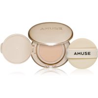 AMUSE Dew Jelly Master Cushion стійкий тональний засіб в губці з середнім ступенем UV захисту відтінок 1.5 Natural 15 гр