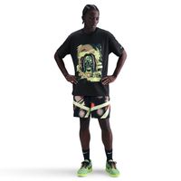 Nike Ja Basketball M90 Tee Black - Pánske - Tričko Nike - Čierne - II1491-010 - Veľkosť: L