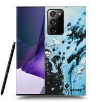 Silikónový prehľadný obal pre Samsung Galaxy Note 20 Ultra - Organic blue