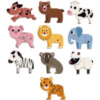 Vilac Funny Animal Magnets Magneten aus Holz 2y+ 30 St.