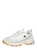 SKECHERS Niske tenisice 'DAZZLING SHINE'  svijetlosiva / srebro / bijela