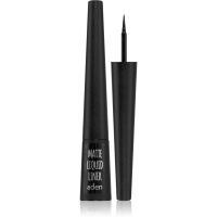 Aden Cosmetics Matte Liquid Liner očné linky odtieň Black 2,5 ml