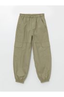 LC Waikiki Lw - Elastic Waist Girls Cargo Jogger Pants