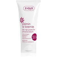 Ziaja Jasmine pomlajevalna krema za roke 50+ 50 ml