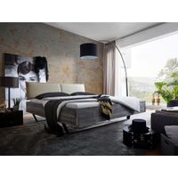 Livetastic TRÁMOVÁ POSTEL, 180/200 cm, šedá, černá, béžová