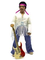 Figura Jimi Hendrix - Woodstock Flocked