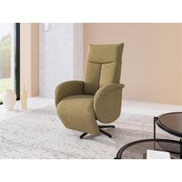 Sit & More RELAXAČNÉ KRESLO, textil, olivovozelená